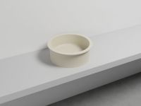 Cielo Catino 65 раковина  450х160 мм, накладная, круглая, без отверстий для смесителя, без перелива схема 16