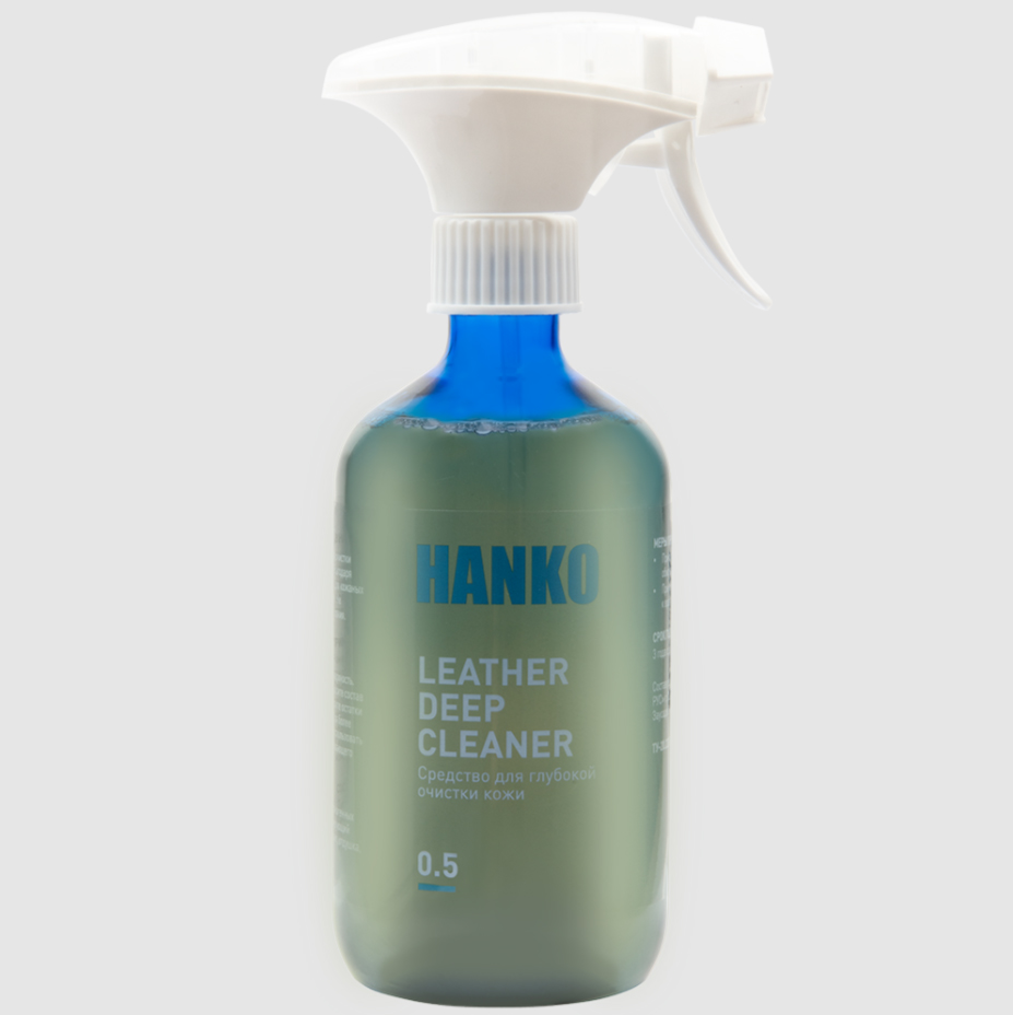 Hanko Leather Deep Cleaner Средство для глубокой очистки кожи 0,5л.