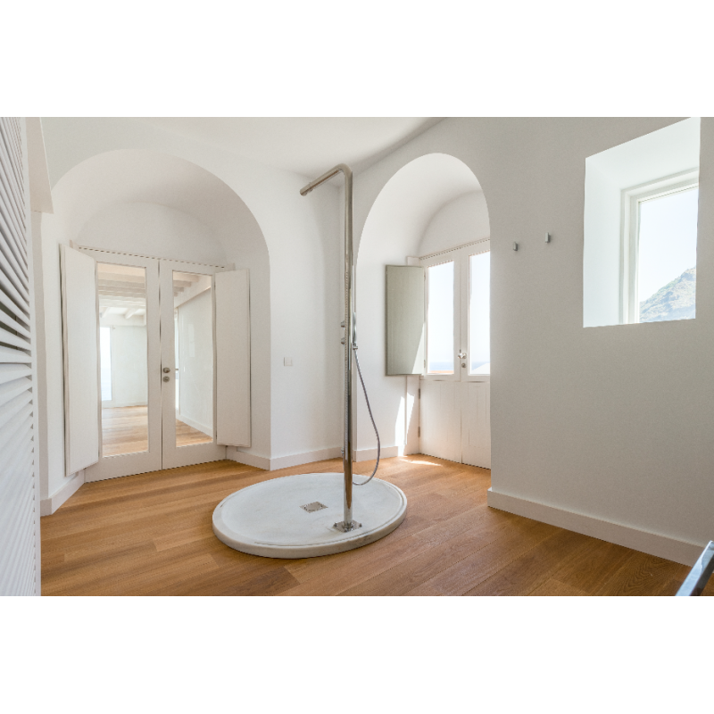 Уличный душ AMA Mercurio с переключением на ручной душ и системой антиобледенения MR3700S ФОТО