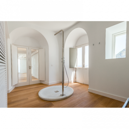 Уличный душ AMA Mercurio с переключением на ручной душ и системой антиобледенения MR3700S схема 6