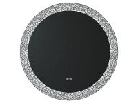 Зеркало c подсветкой и защитой от запотевания UNI-FLOW M-213 круглое D-60 см схема 1