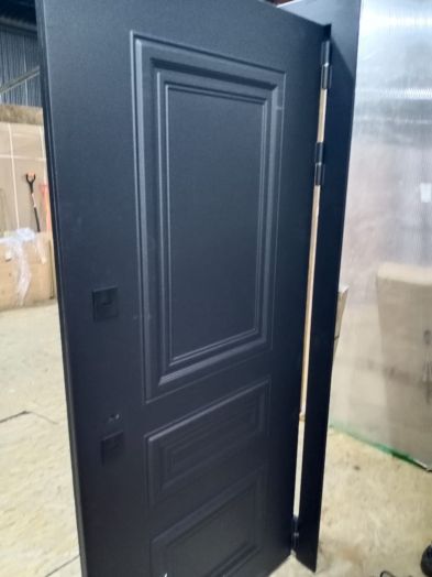 Входная дверь Лабиринт Аляска Лайт - 30 Белый софт рельеф с терморазрывом