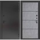 Входная дверь с терморазрывом Бункер BN 10 Тепло Плюс - 25 Бетон светлый