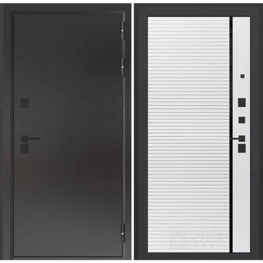 Входная дверь с терморазрывом Бункер BN 10 Тепло Плюс - 22 Белый софт