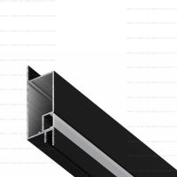 Базовый профиль для потолка Gips-B01 чёрный