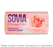 SOVIA Мыло туалетное Rose Elegant 140г