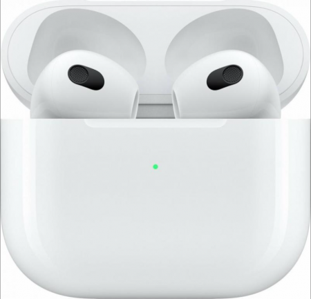 наушники apple airpods 3  2021  с беспроводным зарядным футляром white