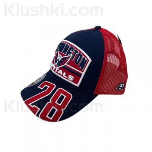 Кепка Washington Capitals №28, син.-красн., 55-58 (ТМ ATRIBUTIKA&CLUB), Арт. 31764