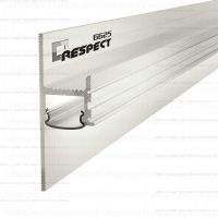 Теневой профиль Respect 6625 белый муар