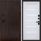 Входная дверь Termo-door Премиум винорит Веста Дуб с терморазрывом - Царга Лиственница