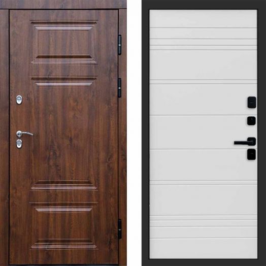 Входная дверь Termo-door Премиум винорит Дуб с терморазрывом - White Line