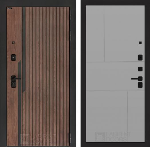 Входная дверь Лабиринт KARMINA - 21 Грей софт