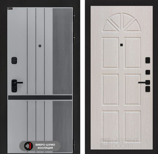 Входная дверь Лабиринт SKYLAB - 15 Алмон 25 (Винорит)