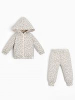 Костюм: толстовка и брюки Крошка Я Leo baby, рост 74-80 см