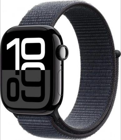 Смарт-часы Apple Watch Series 10 42 mm Jet Black Aluminum Case with Ink Sport Loop