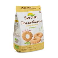 Печенье лимонное без глютена 200 г, Biscotti Fior di limone Sarchio, 200 g
