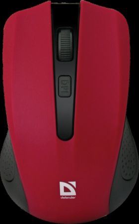 Мышь беспроводная Defender Accura MM-935 Red (52937)