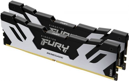 Модуль памяти DDR5 32Gb (2x16Gb Kit) Kingston 6800 Fury Renegade Silver KF568C36RSK2-32