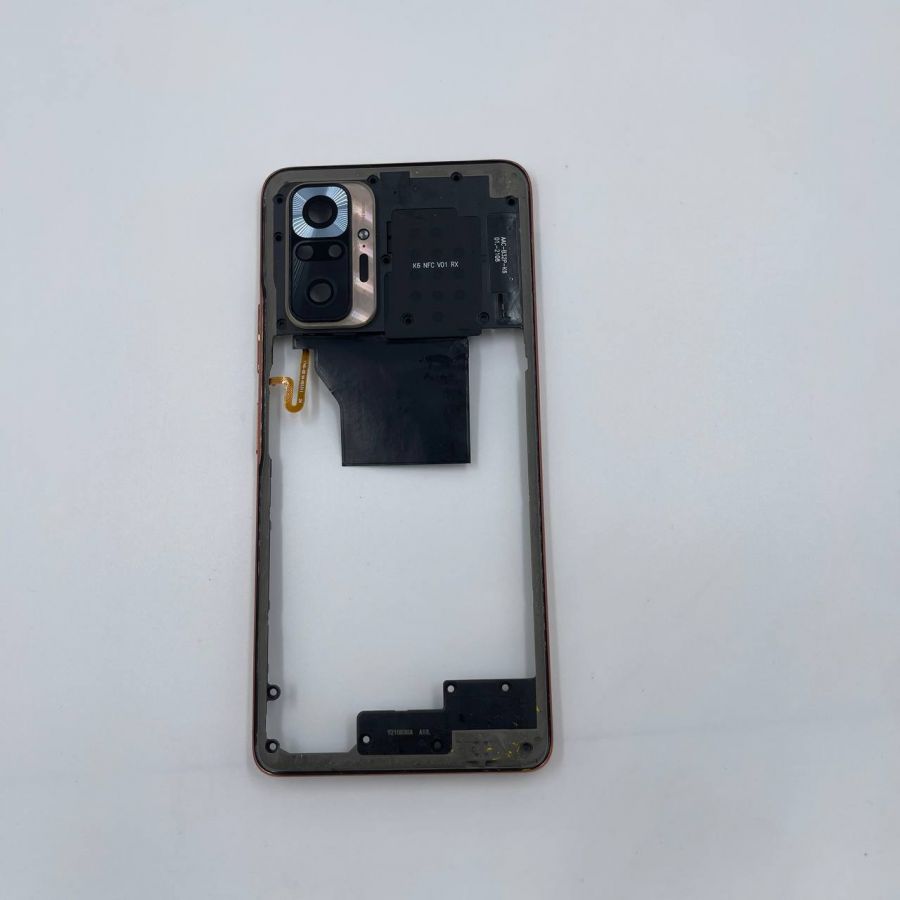 XIAOMI REDMI NOTE 10 PRO рамка (средняя часть) бронза оригинал (снятая) потёртости