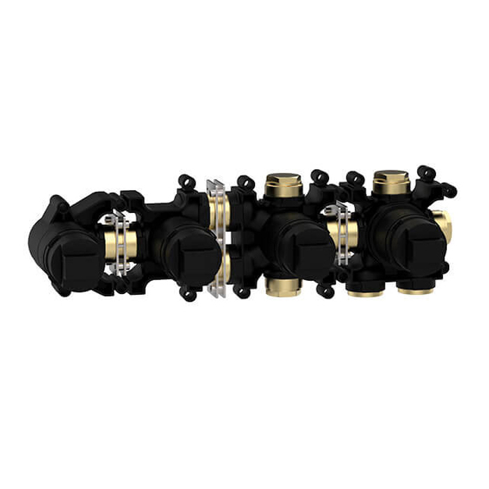 Скрытая часть термостата Almar Modular на 2 потребителя E169003