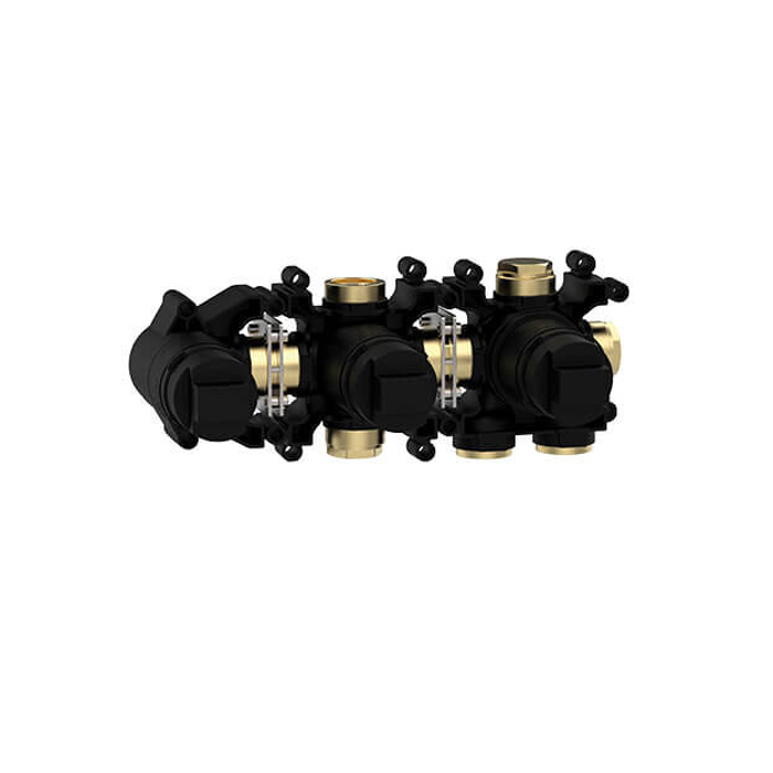 Скрытая часть термостата Almar Modular на 2 потребителя E176903