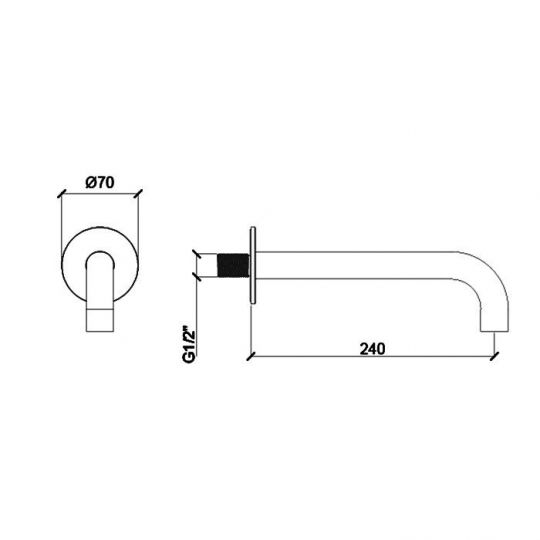 Излив ALMAR  E098007 схема 2
