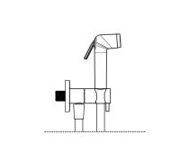 Гигиенический душ ALMAR Atthis E136009 схема 2 Гигиенический душ ALMAR Atthis E136009 схема 2