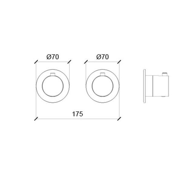 Однорычажный смеситель для душа ALMAR Modular E180132 ФОТО