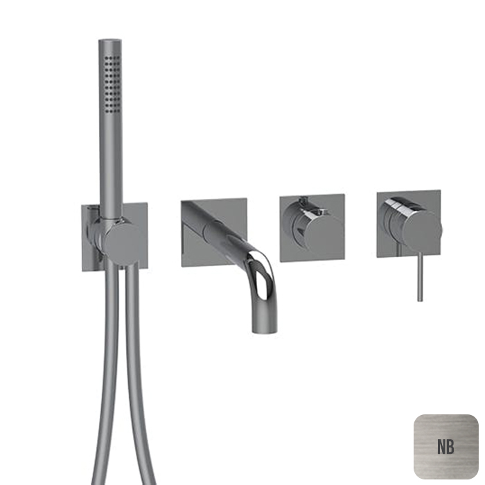 Смеситель для ванны Almar на 2-3 потребителя с ручным душем цена от 113 050 ₽ Фото Смеситель для ванны Almar на 2-3 потребителя с ручным душем