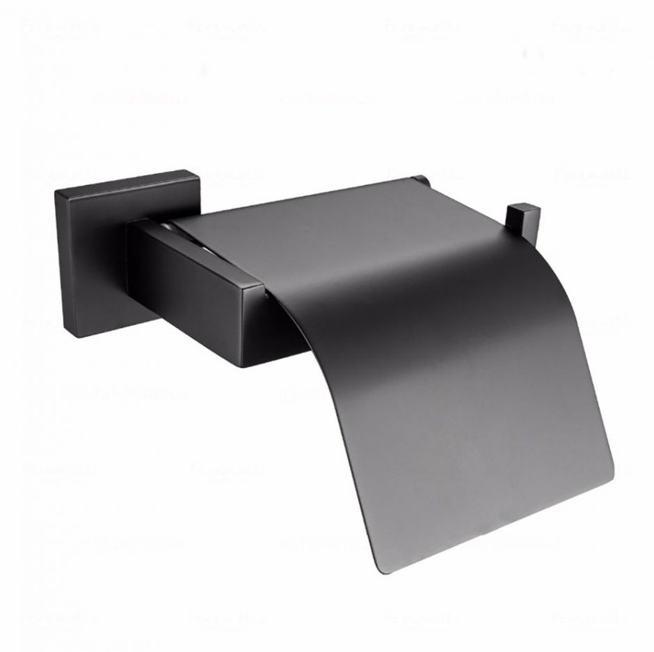 Изображение Бумагодержатель Feramolli BL105 с крышкой, черный