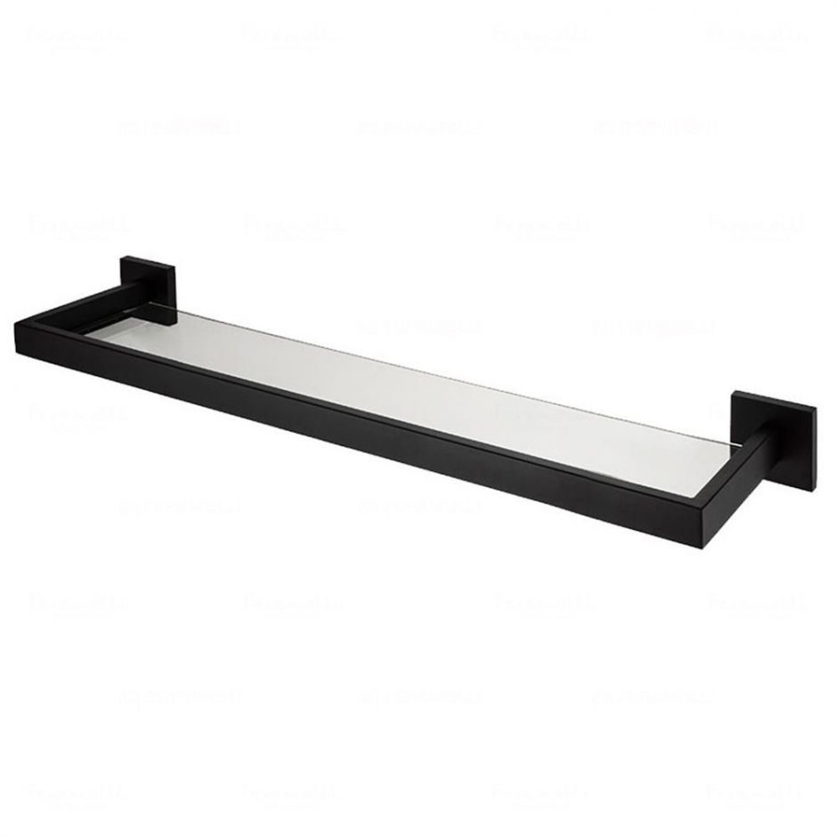 Изображение Стеклянная полка Feramolli BL109, черный