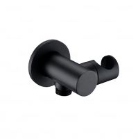 Подключение для шланга с держателем Feramolli BL203, черный схема 1 Подключение для шланга с держателем Feramolli BL203, черный схема 1