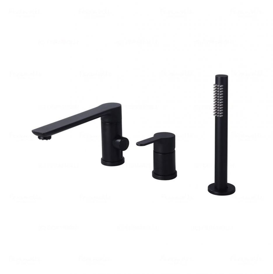 Изображение Смеситель на борт ванны Feramolli BL265, черный