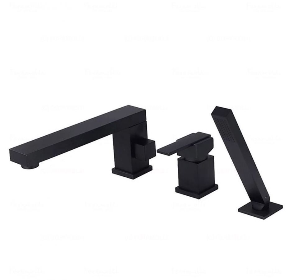 Смеситель на борт ванны Feramolli BL275, черный