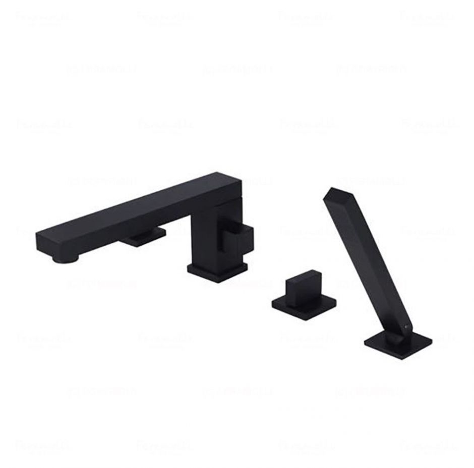 Смеситель на борт ванны Feramolli BL277, черный