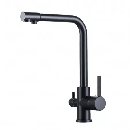 Смеситель для кухни под фильтр Feramolli BL508, черный