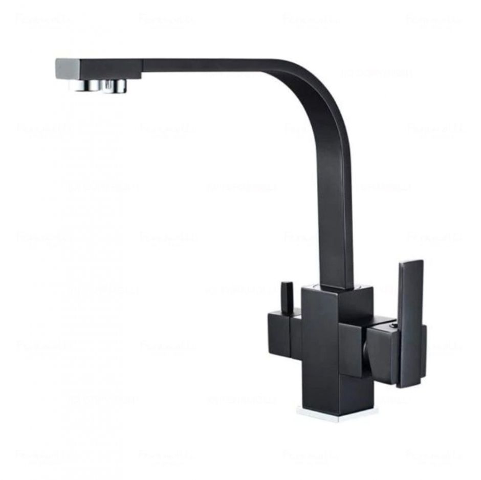 Изображение Смеситель для кухни под фильтр Feramolli  BL510, черный