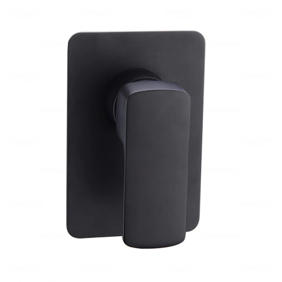 Смеситель однорычажный скрытого монтажа Feramolli BL631, черный