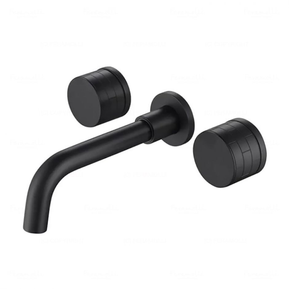 Смеситель для раковины встраиваемый Feramolli BL658, черный