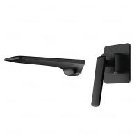 Смеситель для раковины встраиваемый Feramolli BL676, черный схема 1 Смеситель для раковины встраиваемый Feramolli BL676, черный схема 1