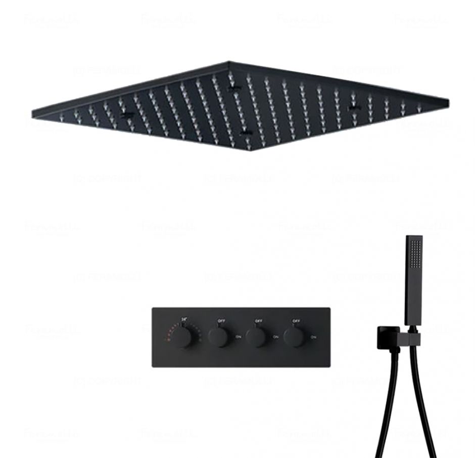 Душевая система с термостатом Feramolli BL787-20 (500мм.),