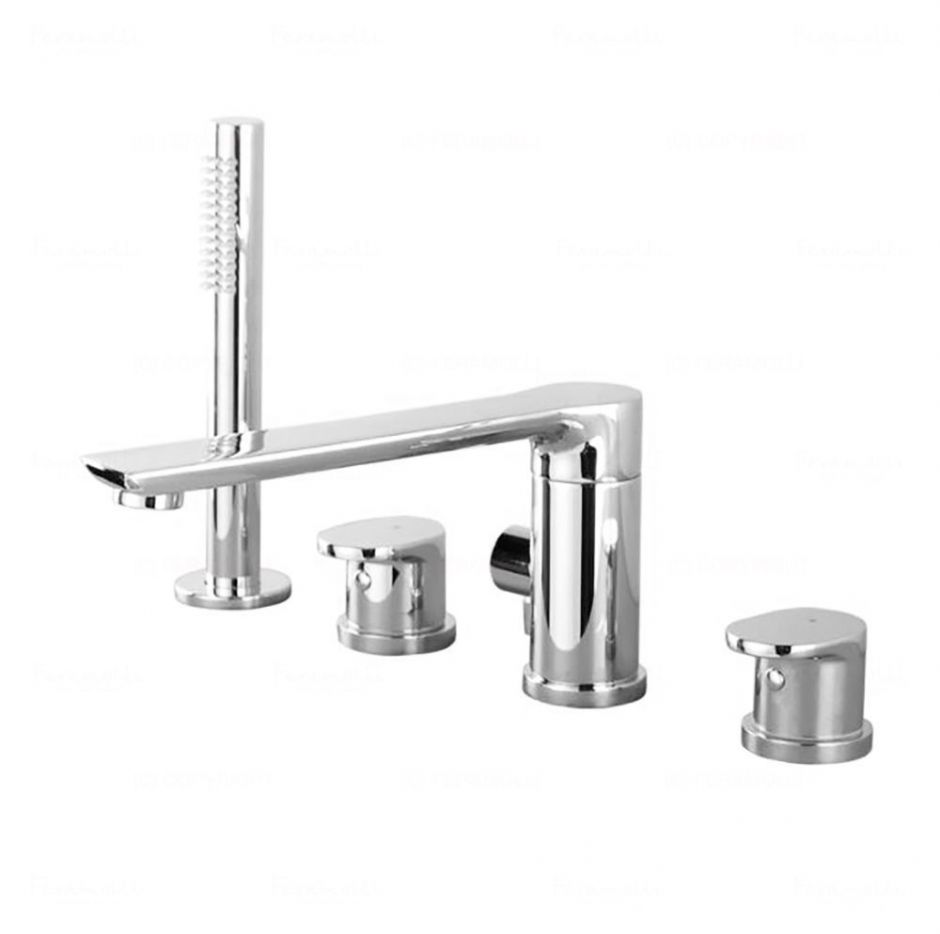 Смеситель на борт ванны Feramolli CL267, хром