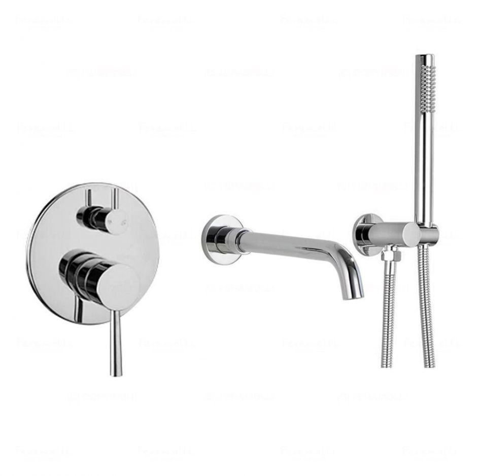 Комплект для ванны и душа Feramolli CL287, хром