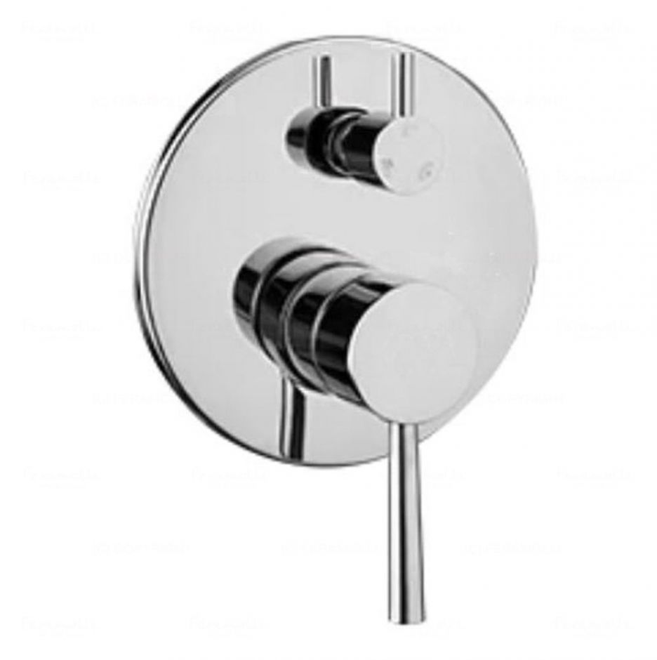 Смеситель однорычажный скрытого монтажа на 3 потока Feramolli CL636W3, хром