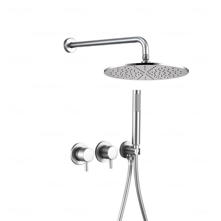 Душевая система Feramolli CL744-12 (30см.), хром