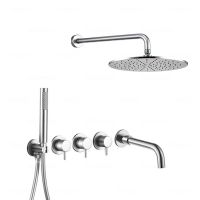 Душевая система для ванны Feramolli CL744-12+CL677S-21, хром схема 1 Душевая система для ванны Feramolli CL744-12+CL677S-21, хром схема 1