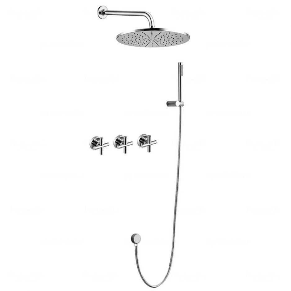 Изображение Душевая система Feramolli CL757-12 (30см.), хром