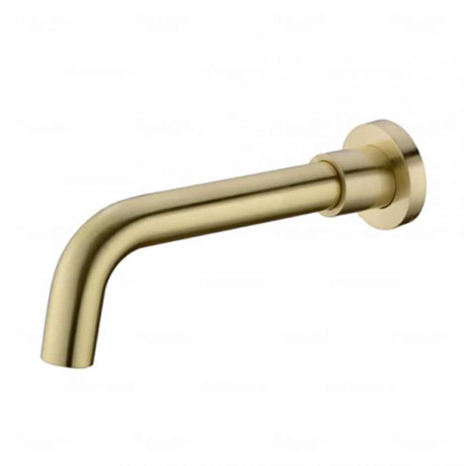 Изображение Настенный поворотный излив Feramolli GL021, золото