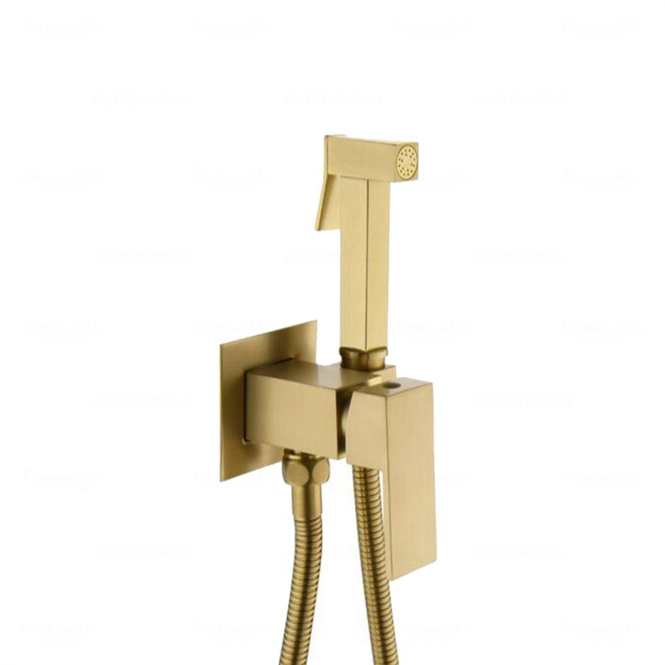 Комплект гигиенического душа Feramolli GL212, золото