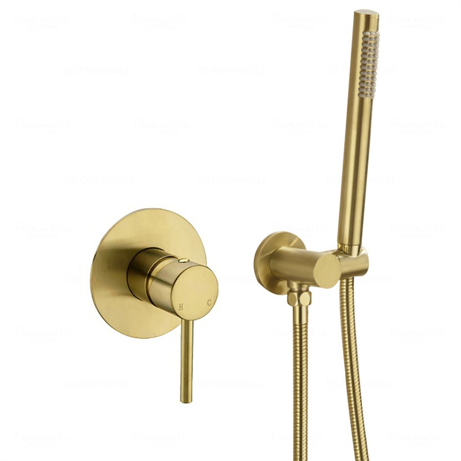 Комплект для душа Feramolli GL217, золото